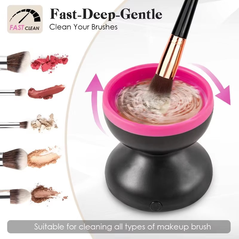 Portable Makeup Brush Cleaner 