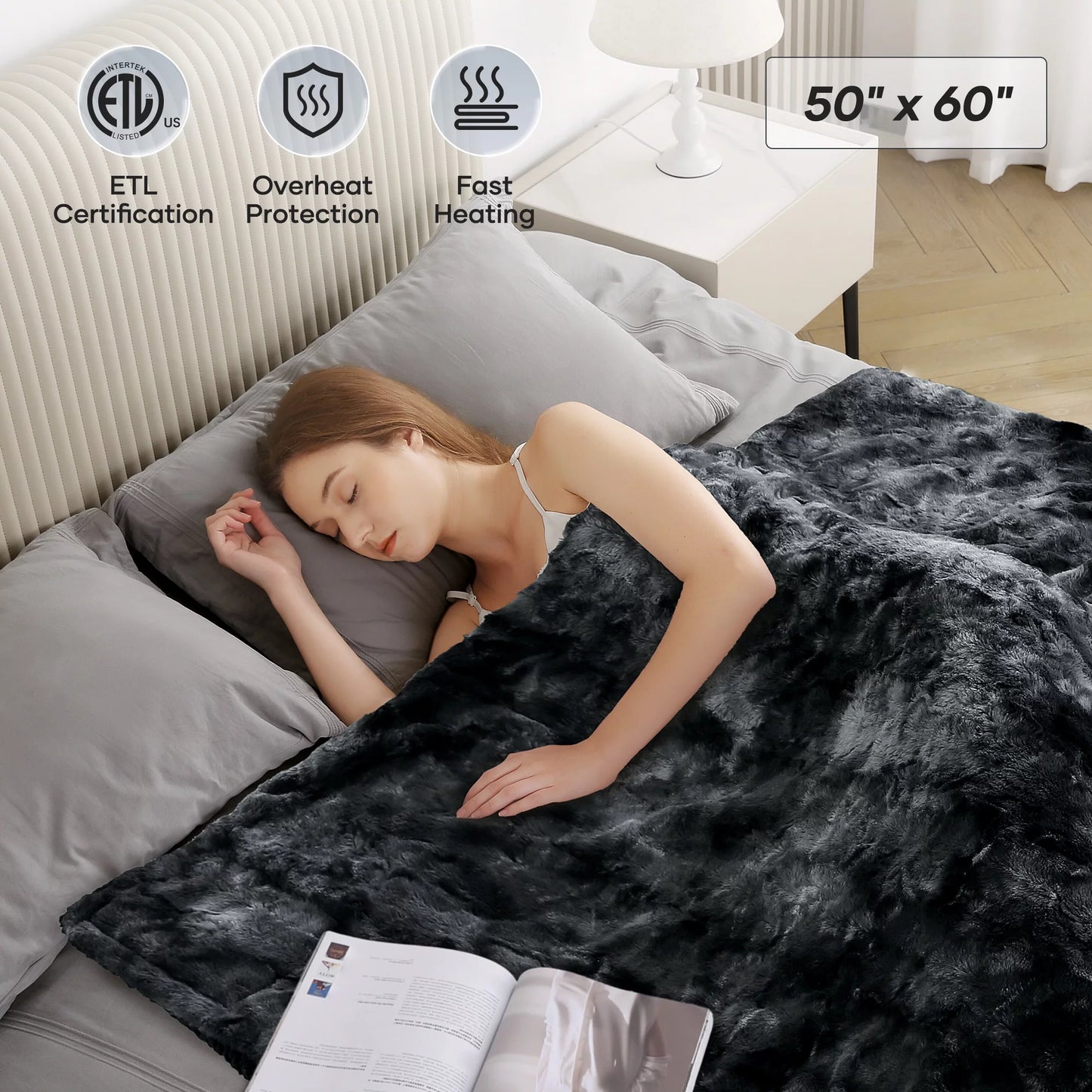 Instawarm Electric Heated blanket